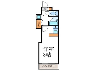 ロイヤルビ－ブルの物件間取画像